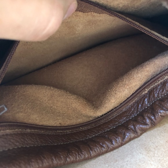 Carlos Falchi vintage brown Buffalo leather signature tote - Picture 16 of 16